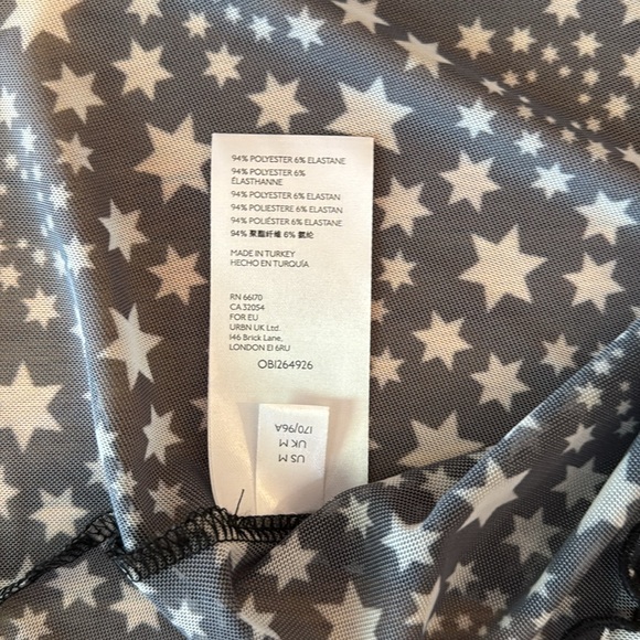 Free People Mesh Star Marne Top.size medium. Never worn. New without tags - Picture 10 of 13
